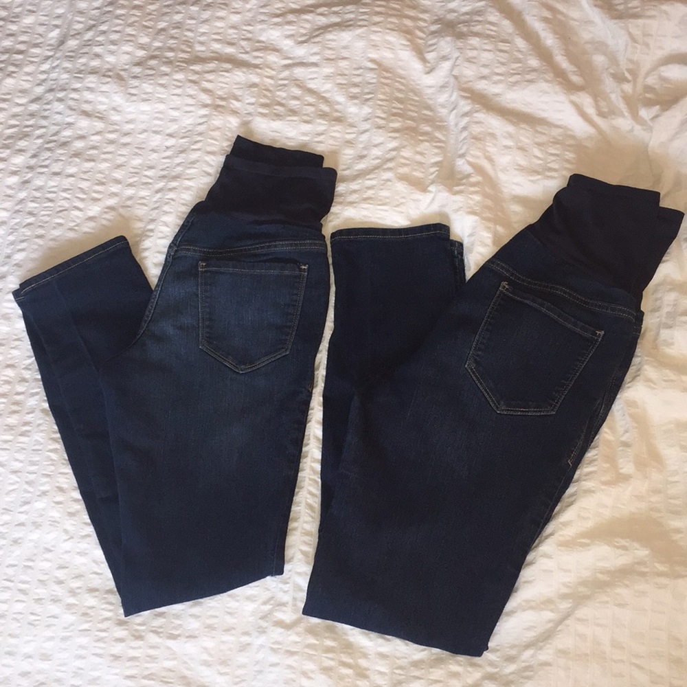 Old Navy Maternity skinny jeans